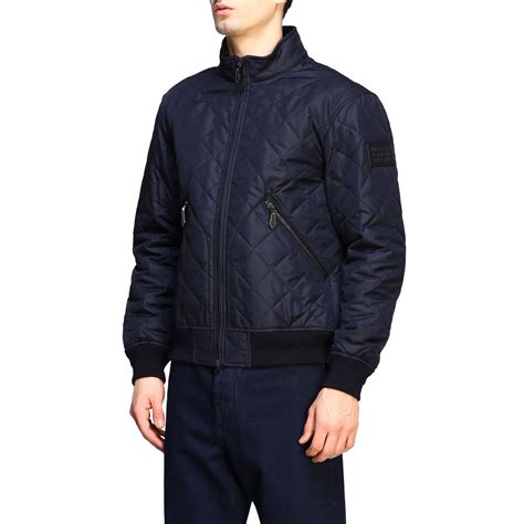 burberry herren jacke blau|Designer.